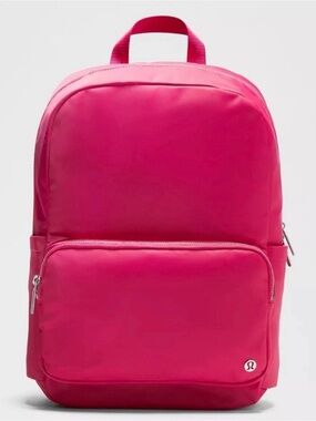 Lululemon NWT Everywhere Backpack 22L Tech Canvas Raspberry Coulis